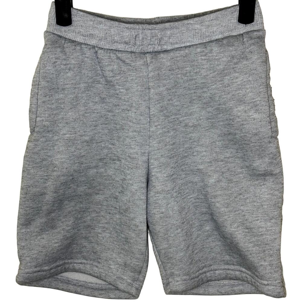 RANGE PERFORMANCE TECHNOLOGY YOUTH GRAY ATHLETIC SWEAT SHORTS SIZE 10